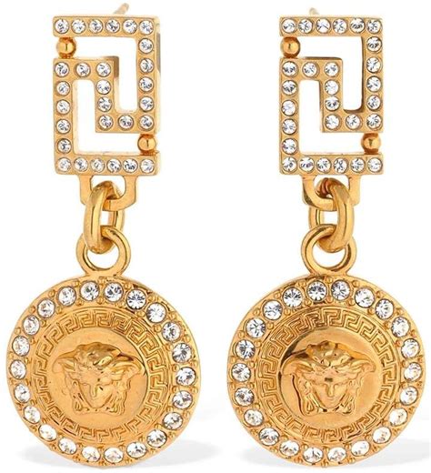 replica versace earrings|versace necklaces women's.